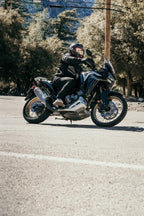 Yoshimura Africa Twin 20-26 RS-12 Stainless Slip-On Exhaust, w/ Stainless Muffler