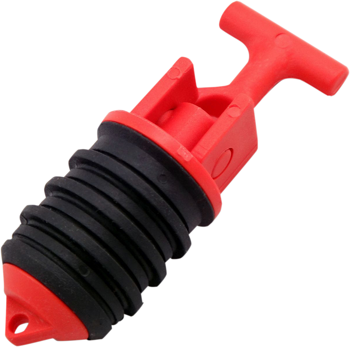 ATLANTIS Drain Plug - Bilge / Floating / Black/Red / '84-'94 Sea Doo/Polaris A-2385