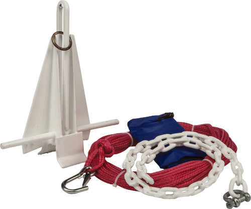 ATLANTIS Fluke Style Jet Boat Anchor - A2388RD