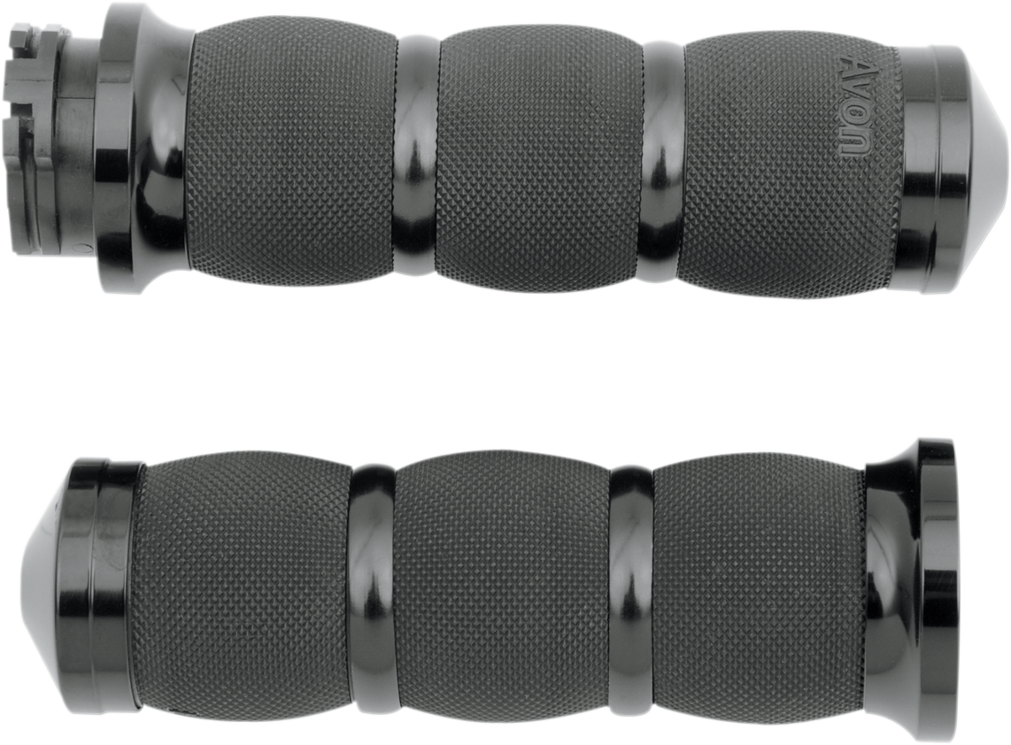 AVON GRIPS 3-Ring Air Cushioned Grips - Anodized 0630-1212