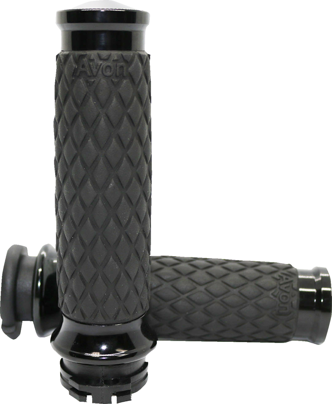AVON GRIPS Diamond Contour Grips - Black 0630-3111