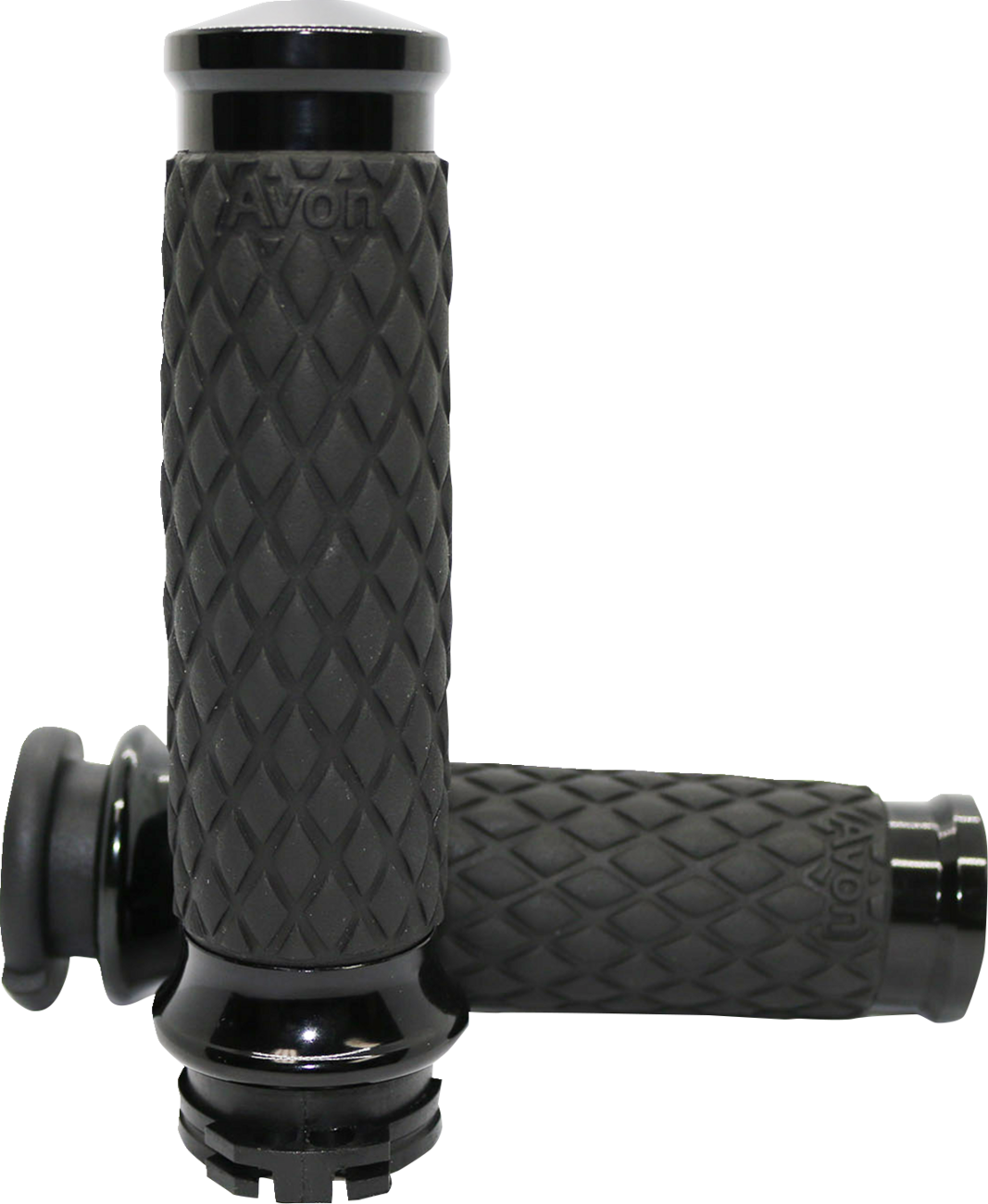 AVON GRIPS Diamond Contour Grips - Black / TBW 0630-3112