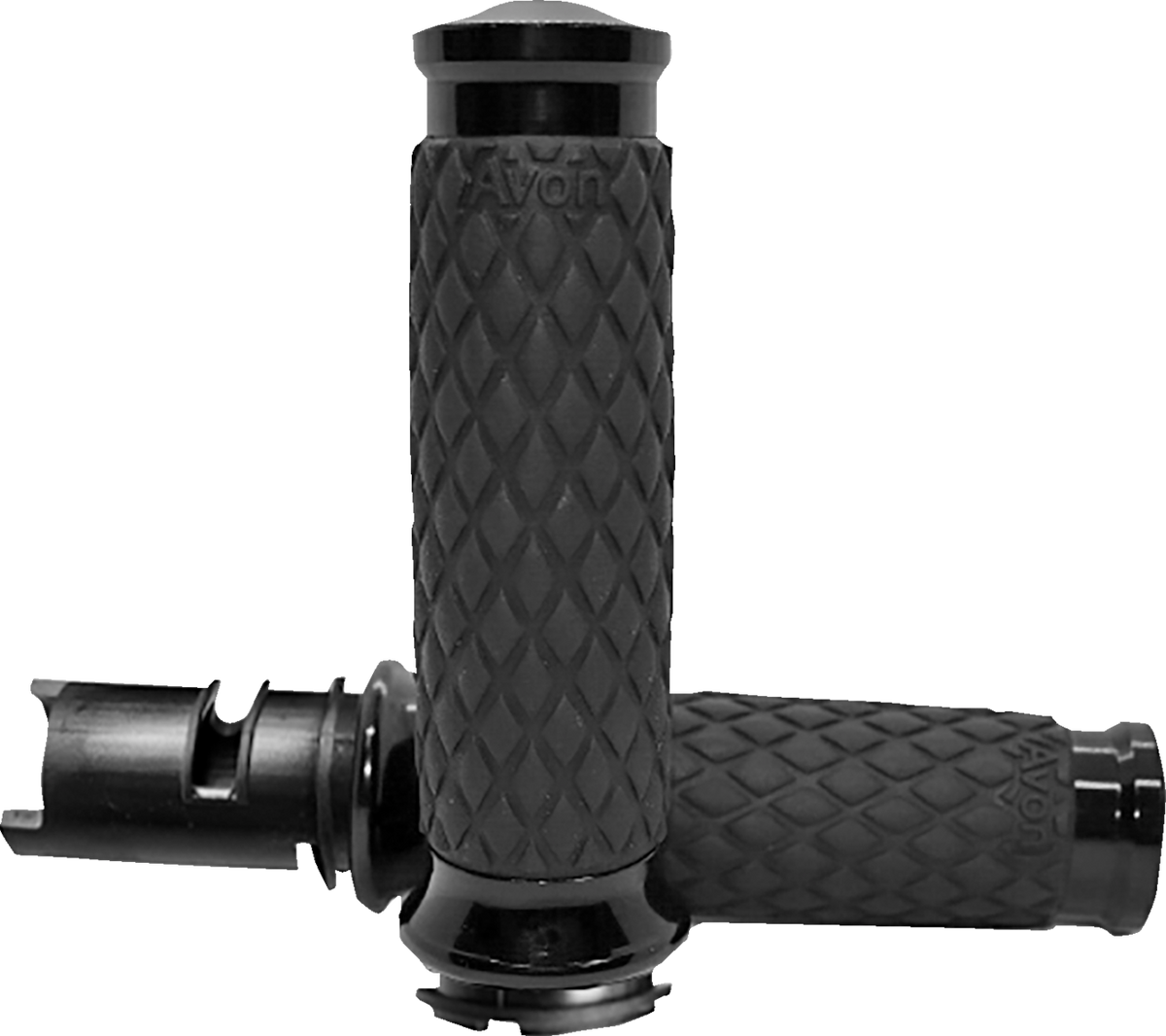 AVON GRIPS Diamond Contour Grips - Black / TBW 0630-3334