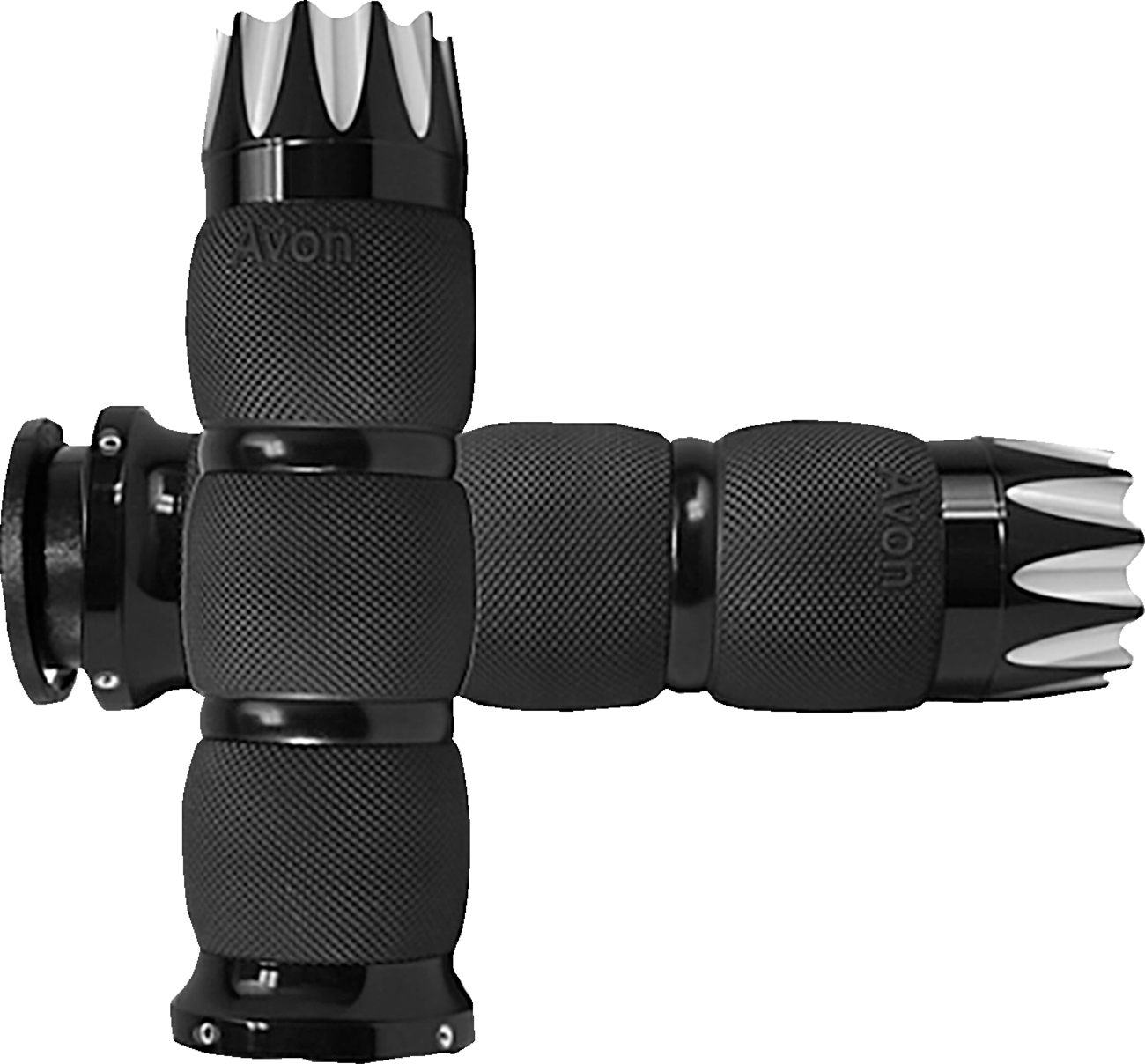AVON GRIPS Excalibur Air Cushioned Grips - Indian / Black 0630-3072