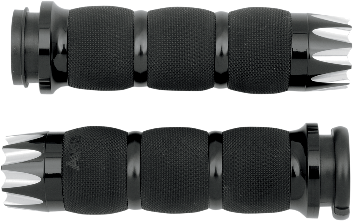 AVON GRIPS Excalibur Air Cushioned Grips - TBW / Black 0630-1185