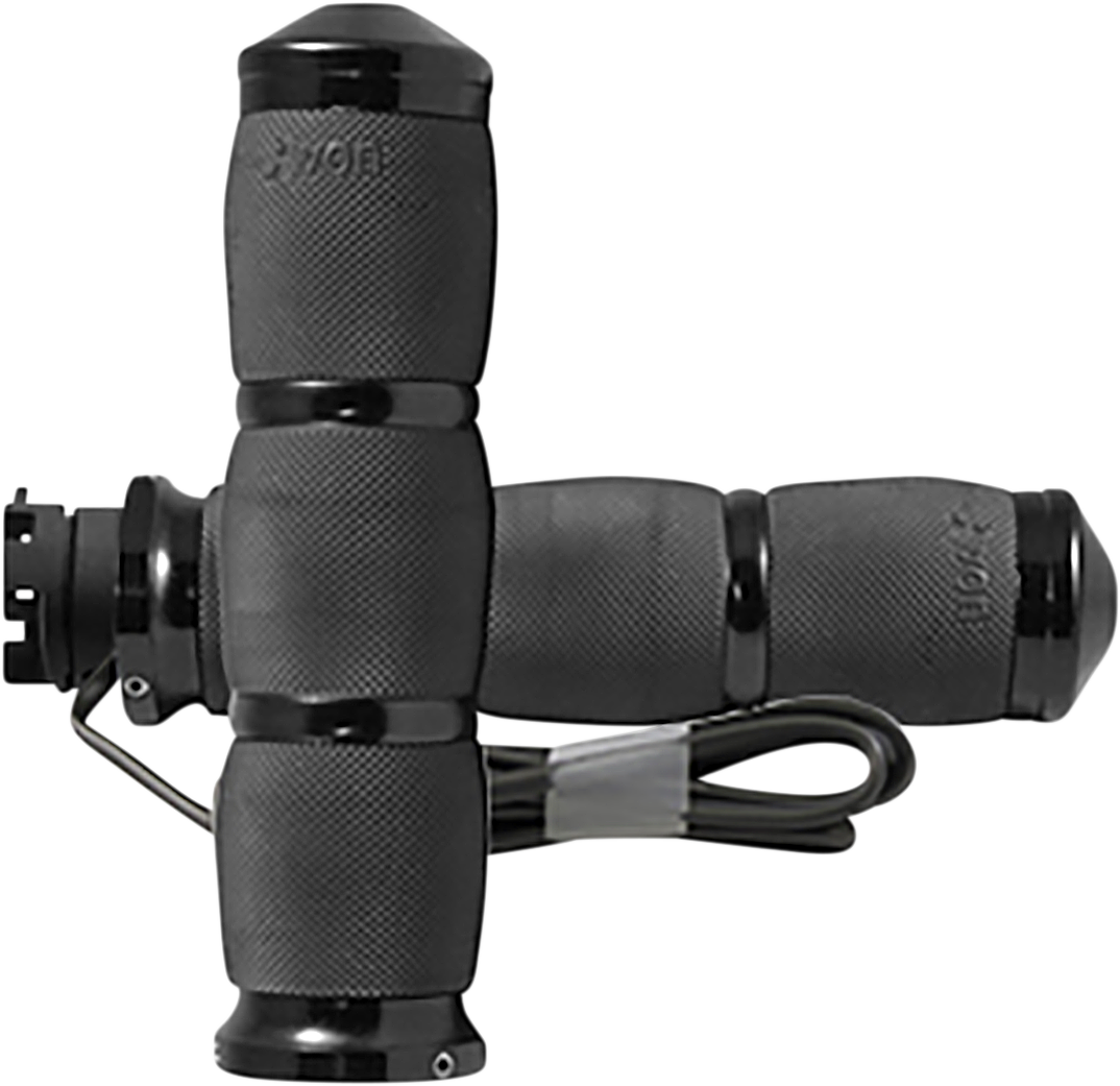 AVON GRIPS Heated Grips - Air Cushion / Indian / Black 0631-0215