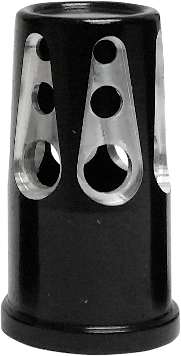 AVON GRIPS Valve Stem Cap - Gatlin / Black / Anodized 0361-0081