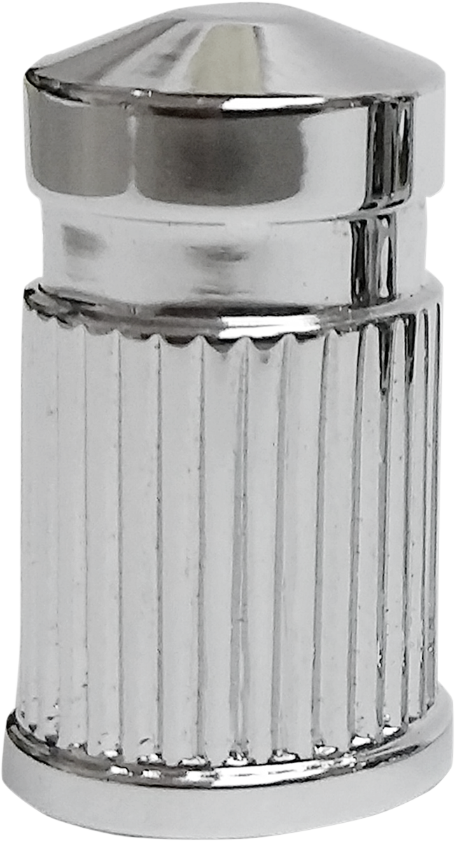 AVON GRIPS Valve Stem Cap - Round / Chrome 0361-0076
