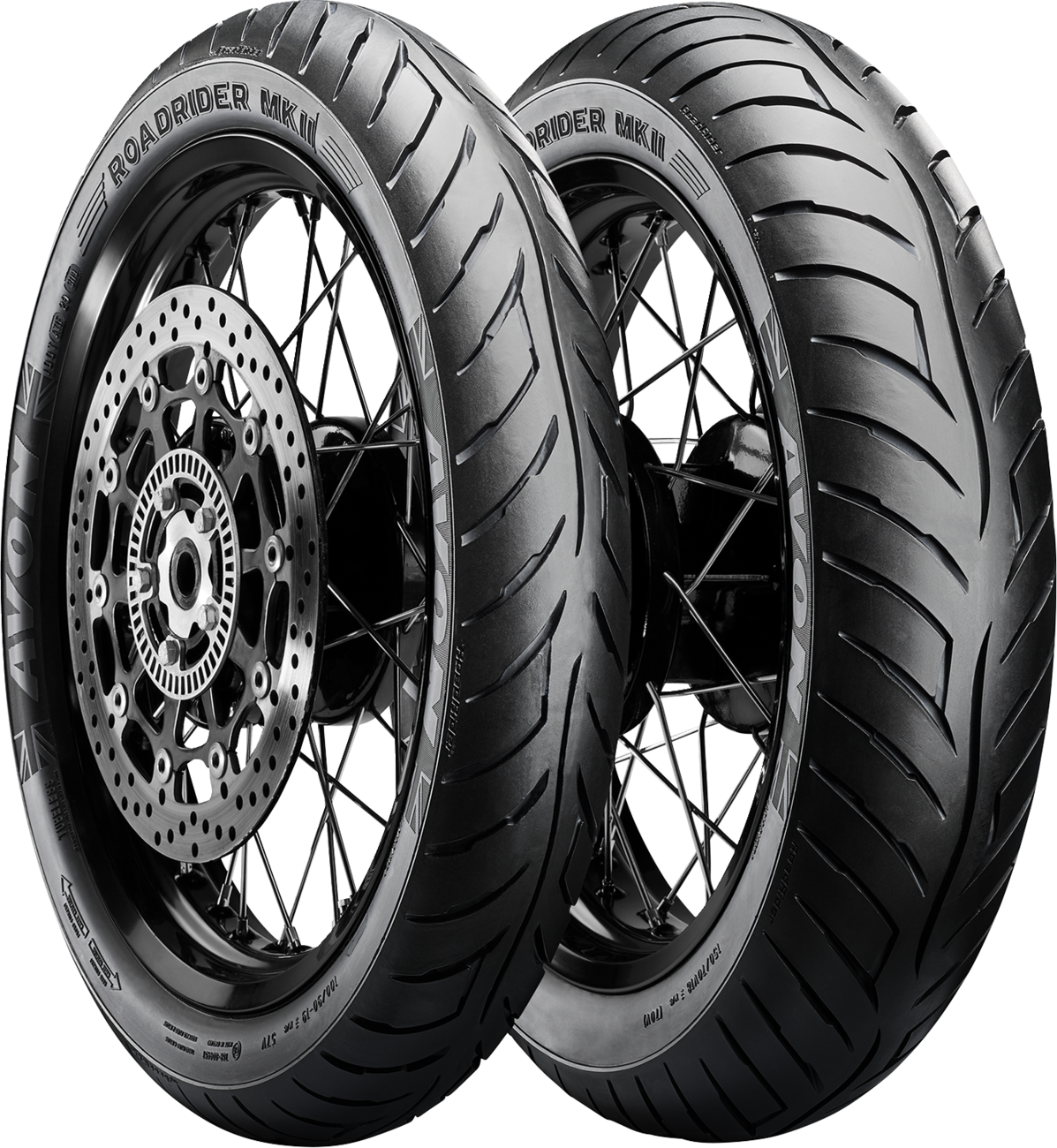 AVON Tire - Roadrider MKII / Front/Rear / 110/80-18 / (58V) 0306-0768