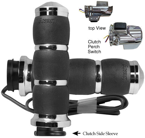 AVON Velvet Air Cushion FBW Heated Grips - AIR-93-FLY-RH