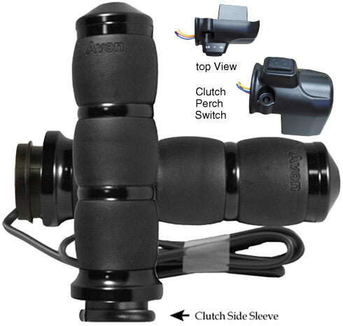 AVON Velvet Air Cushion FBW Heated Grips - AIR-96-FLY-RHT
