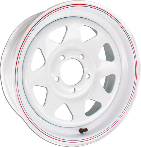 AWC 8 Spoke Steel Trailer Wheel - 2024012-W