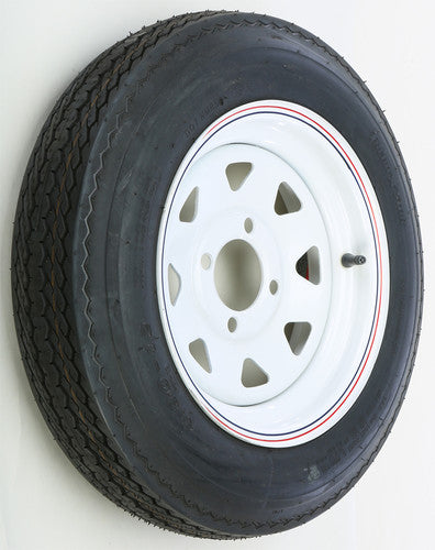 AWC Trailer Tire & 8 Spoke Steel Wheel Assembly - TA2024040-71B480C
