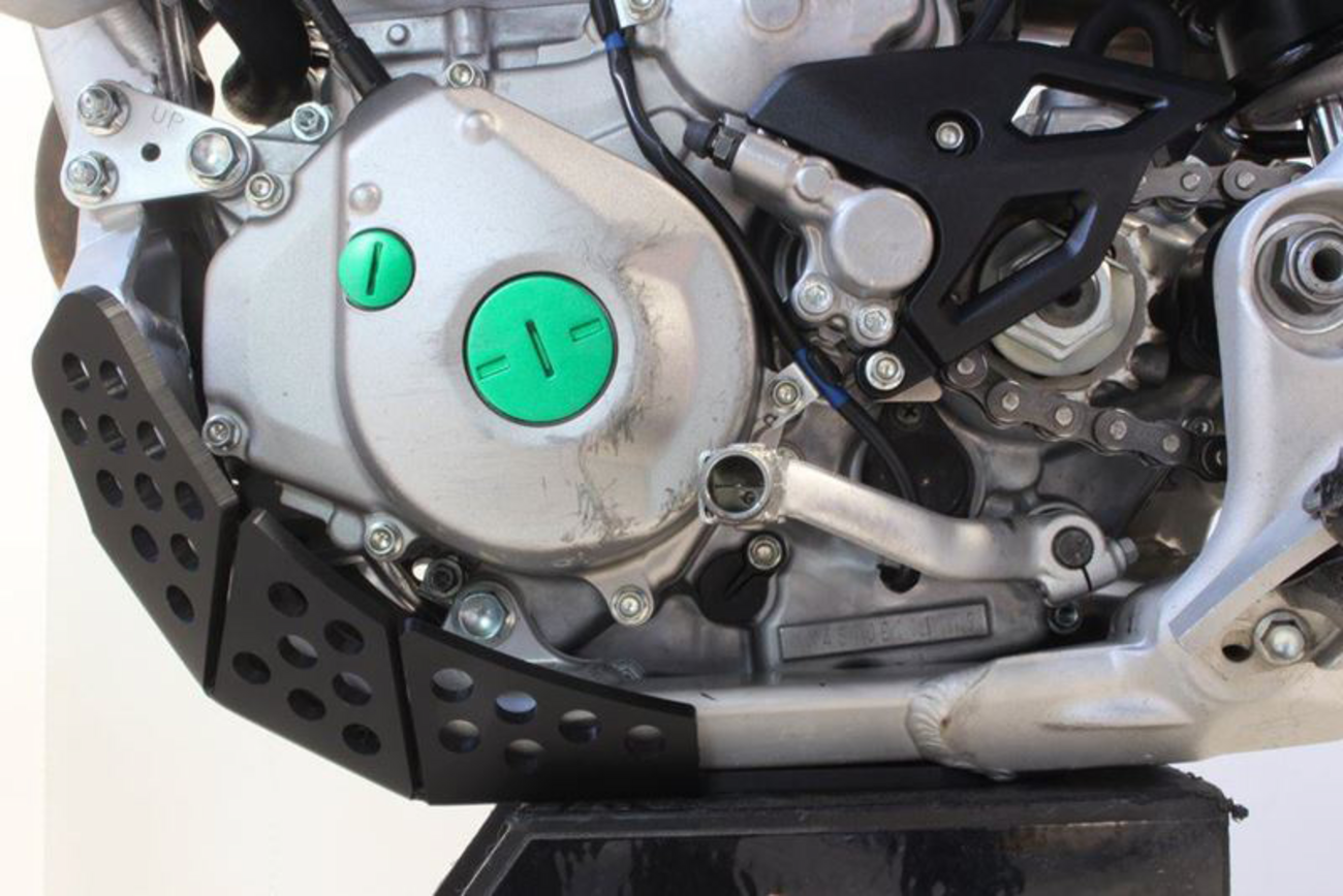 AXP RACING Skid Plate - Black / Kawasaki / KX '19-'23 0506-1996