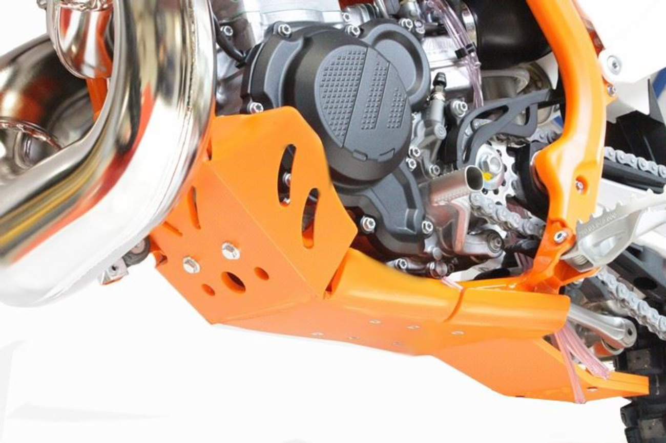 AXP RACING Xtrem Skid Plate - Orange / KTM / SX/XC '17-'18 0506-2046
