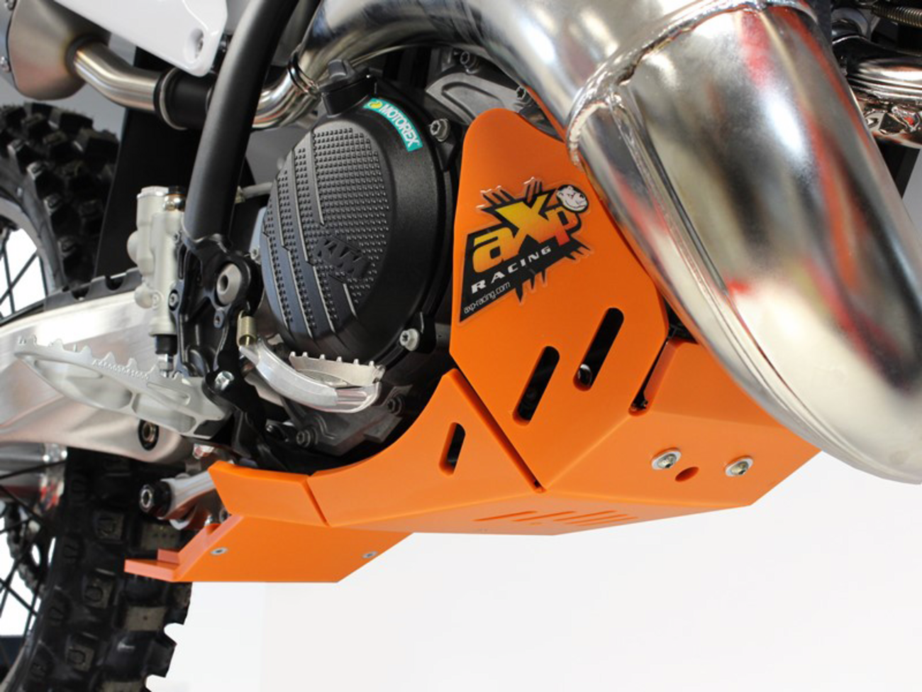 AXP RACING Xtrem Skid Plate - Orange / KTM / SX/XC '23-'26 0506-2073