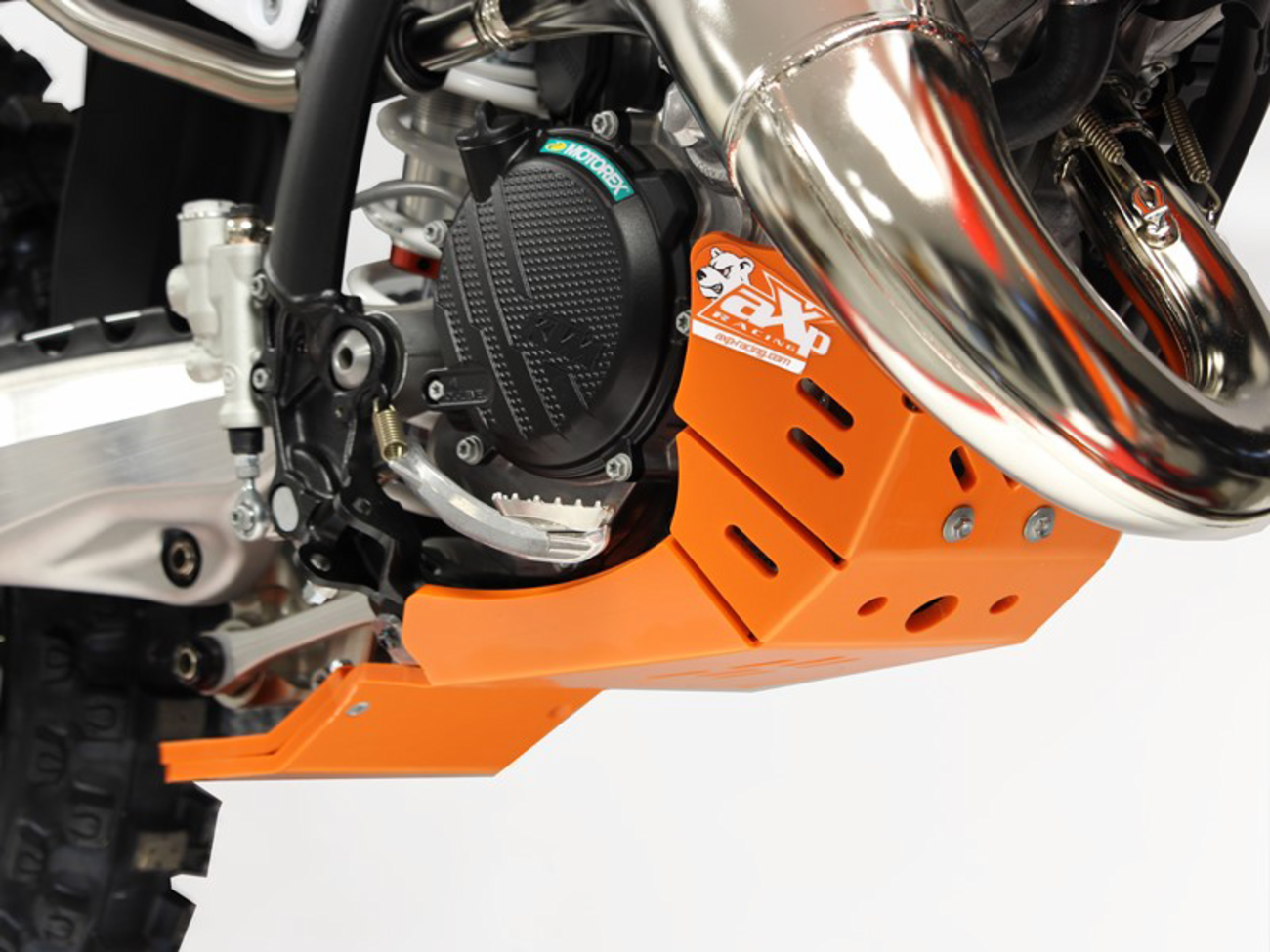 AXP RACING Xtrem Skid Plate - Orange / KTM / SX/XC '23-'26 0506-2082