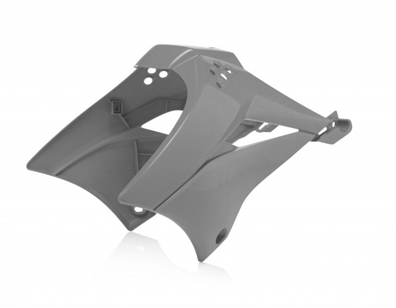 Acerbis 10+ Kawasaki KLX110/110L Radiator Shroud - Gray - 2780560011
