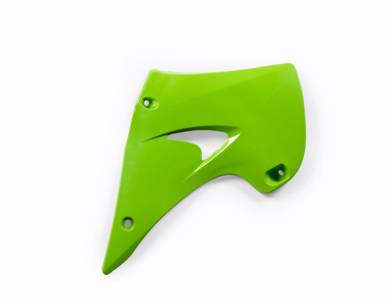 Acerbis 2003-2007 Kawasaki KX125/KX250 Radiator Shroud - Green - 2043690006