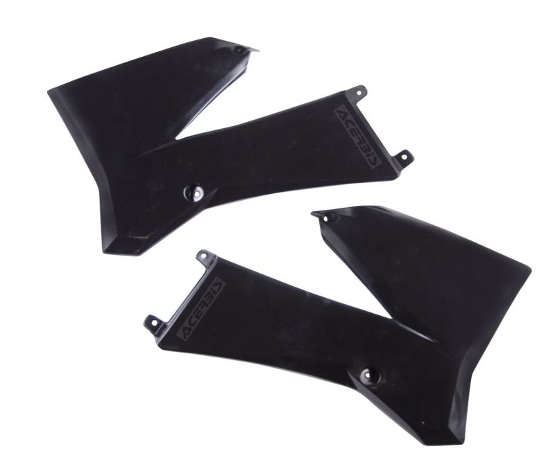 Acerbis 2003-2012 KTM SX85/ 2004-2011 SX105 Radiator Shroud - Black - 2253060001