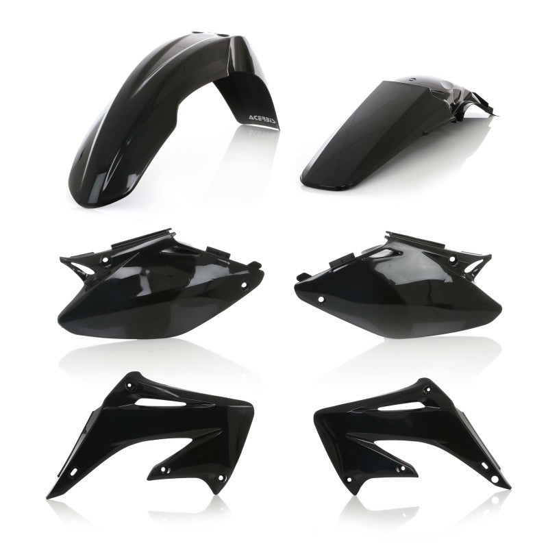 Acerbis 2004-2007 Honda CR125R/250R Plastic Kit - Black - 2040950001