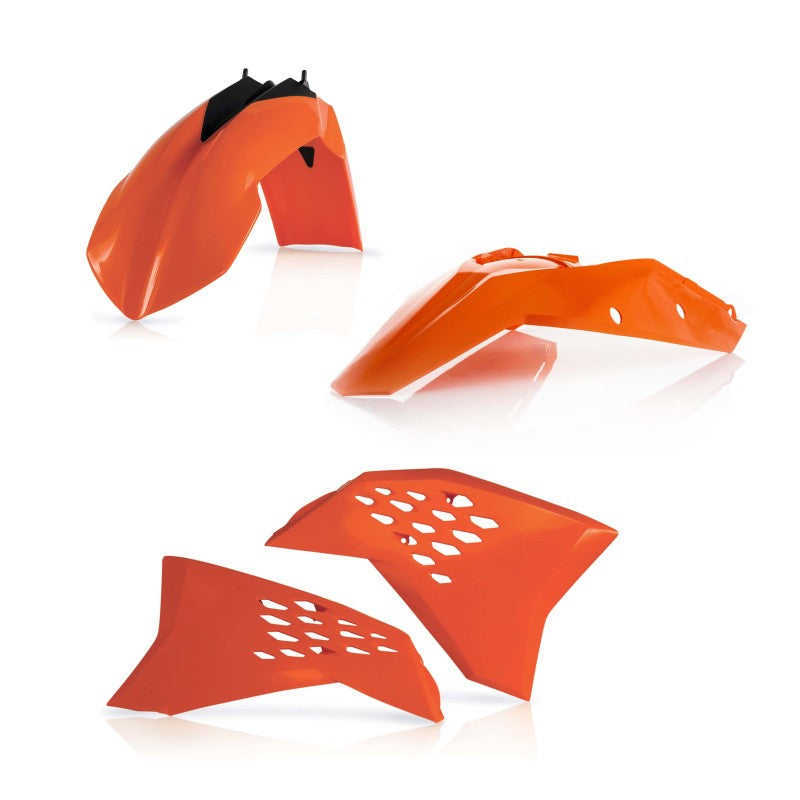 Acerbis 2007-2010 KTM SX/SX-F/ XC Plastic Kit - Orange - 2082030237