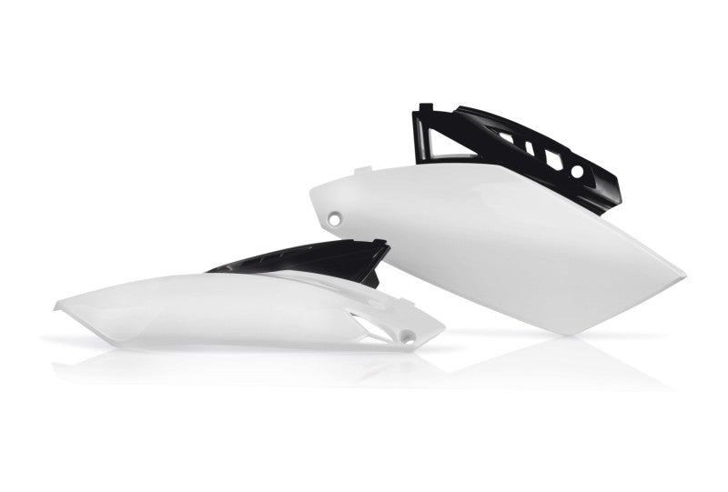 Acerbis 2010-2013 Yamaha YZ250F Side Panels - White/Black - 2171801035