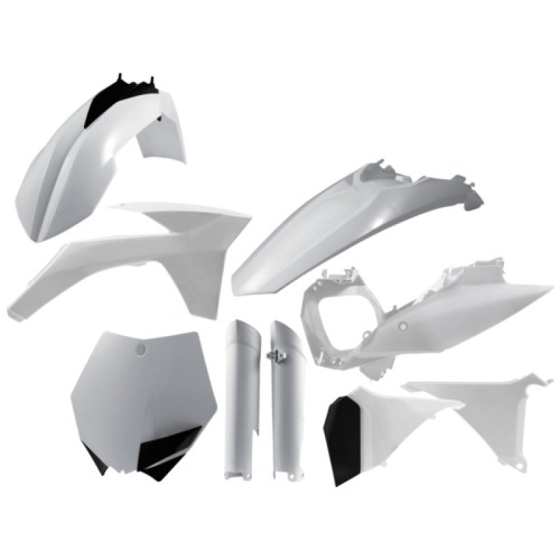Acerbis 2011-2012 KTM SX-F/XC-F/2012 SX/XC Full Plastic Kit - White - 2205280002
