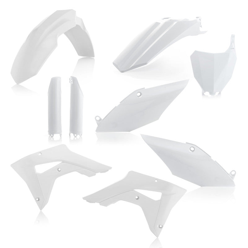 Acerbis 2017-2018 Honda CRF450RX (Does Not Include Airbox Cover) Full Plastic Kit - White - 2645470002