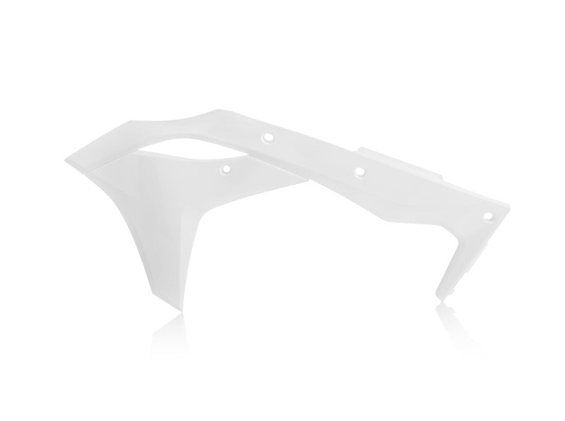 Acerbis 2017-2018 Kawasaki KX250F/ 2019-2020 KX250 Radiator Shroud - White - 2630610002