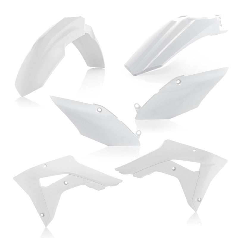 Acerbis 2017-2021 Honda CRF250RX/ CRF450RX Plastic Kit - White - 2645460002