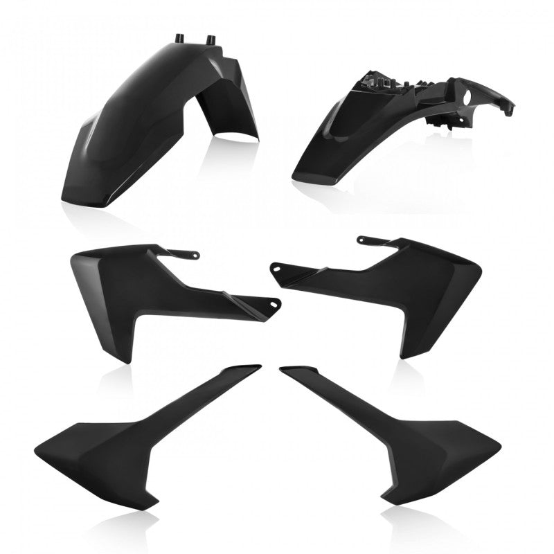 Acerbis 2017-2024 Husqvarna TC65 Plastic Kit - Black - 2731990001