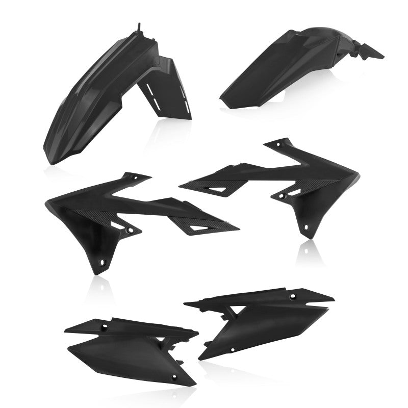 Acerbis 2018-2024 Suzuki RMZ250/ RMZ450 Plastic Kit - Black - 2686540001