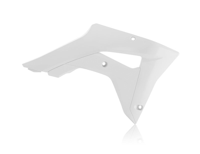 Acerbis 2019-2021 Honda CRF250RX/CRF450L/ CRF450X/ 2017-2020 CRF450RX Radiator Shroud - White - 2645450002