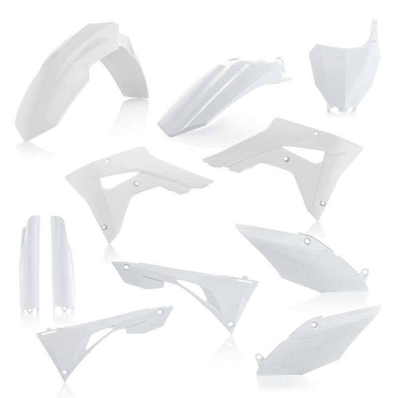 Acerbis 2019-2021 Honda CRF250RX/ CRF450RX (Includes Airbox /Not Tank Cover) Full Plastic Kit - White - 2736260002