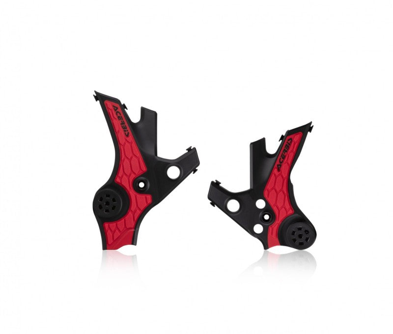 Acerbis 2020-2021 Honda CRF1100L Africa Twin Frame Guard X Grip - Black/Red - 2858821042