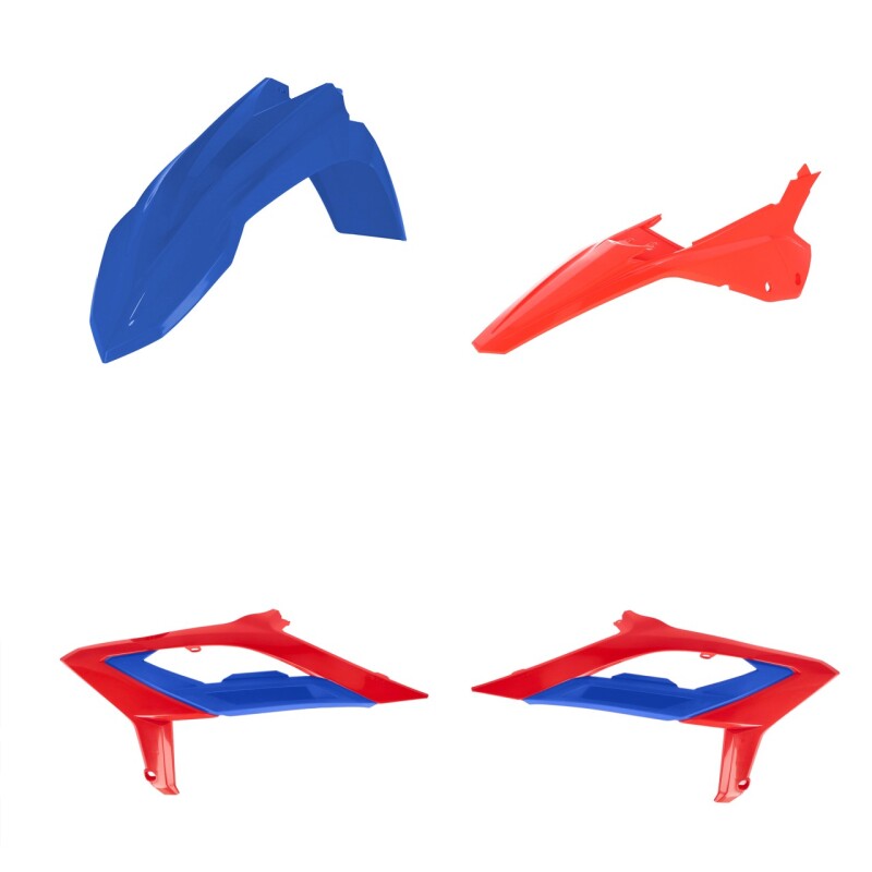 Acerbis 23+ Beta RR 125-300 2T/ Racing/ RR 350-480 4T/ RR 350 4T Racing Plastic Kit - Red/Blue - 2979471105