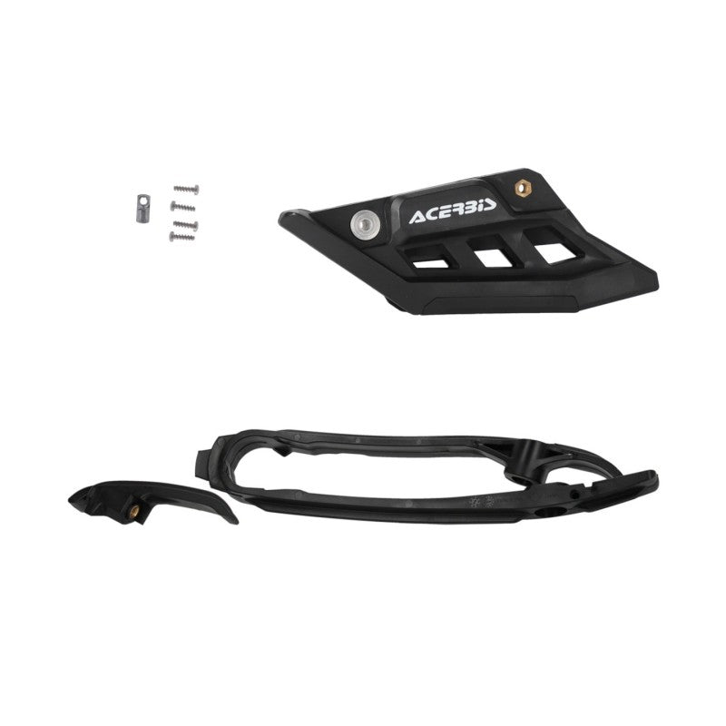 Acerbis 23+ KTM SX/SXF/XC/XCF/EXC-F/XC-W/XCF-W/ Husq/2024 GasGas Chain Guide/Slider Kit - Black - 2984790001