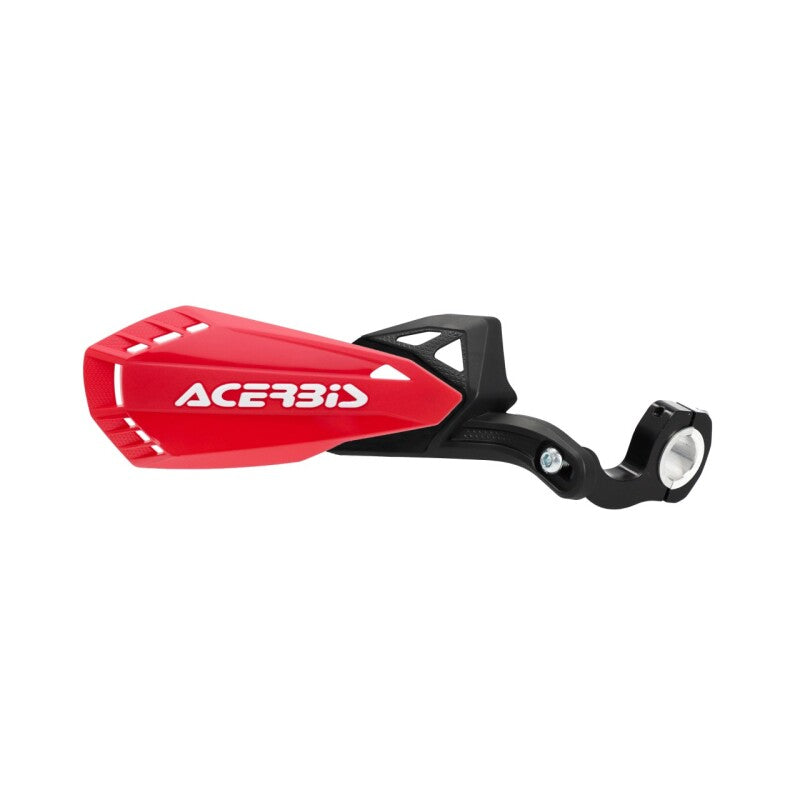 Acerbis Firstmoto Handguard - Red/White Logo - 2986421005