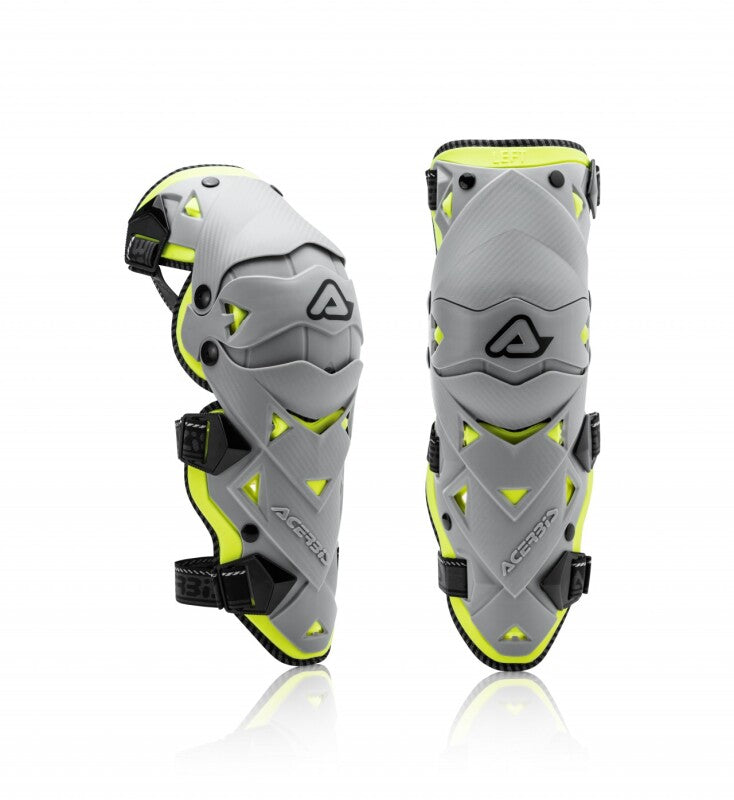 Acerbis Impact EVO 3.0 Knee/Shin - Grey/Yellow - 2375091120