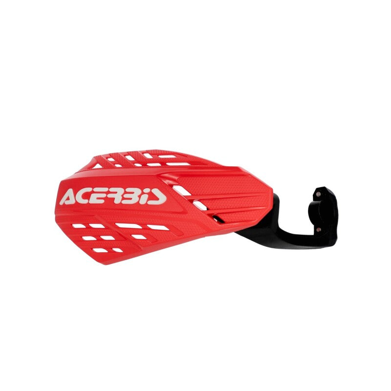 Acerbis Linear Vented Handguard - Red/White - 2987611005