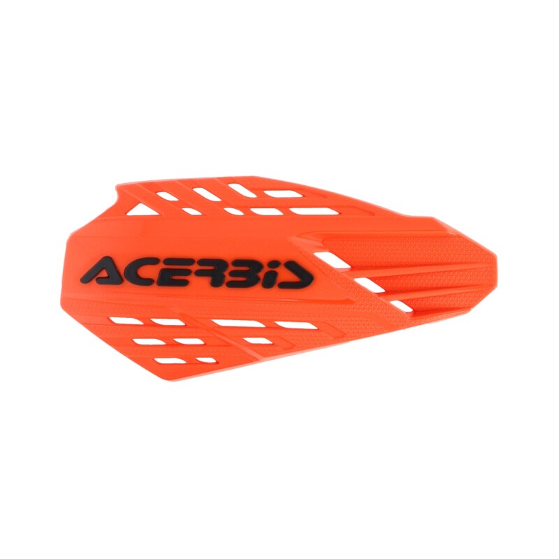 Acerbis Linear Vented Repl. Cover Handguard - Orange/Black - 2987625225