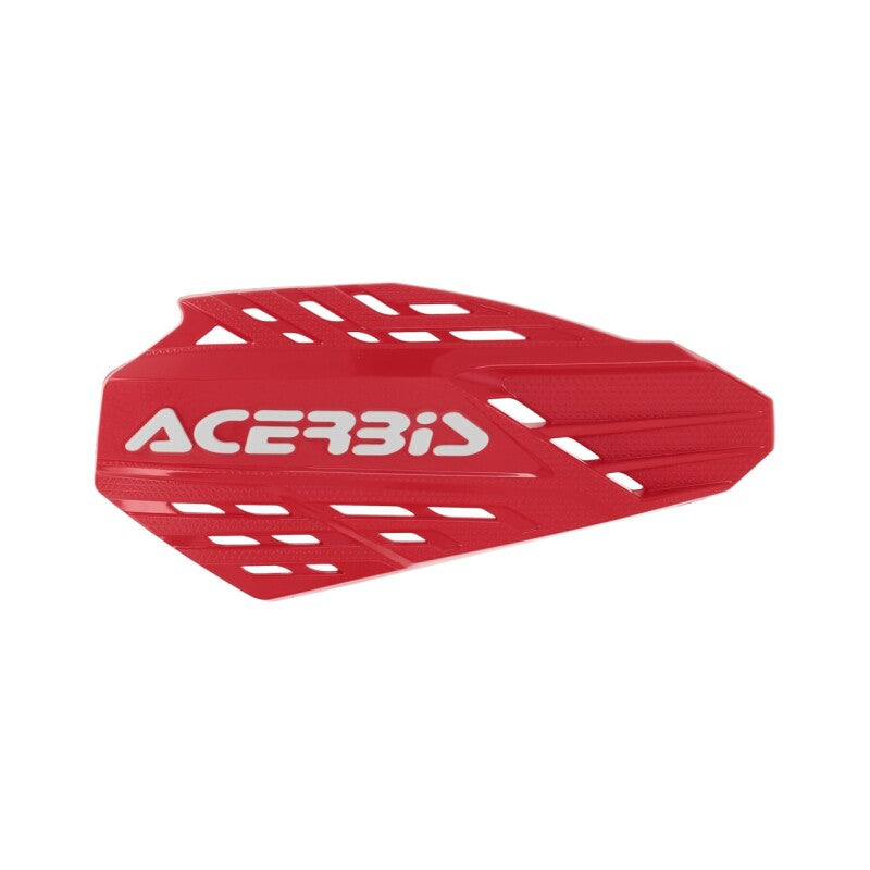 Acerbis Linear Vented Repl. Cover Handguard - Red/White - 2987621005