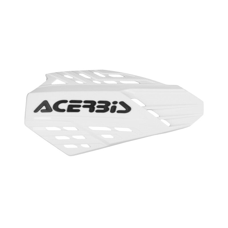 Acerbis Linear Vented Repl. Cover Handguard - White/Black - 2987621035