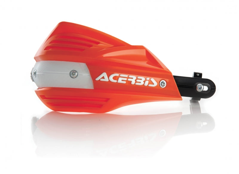 Acerbis X-Factor Handguard - 16 Orange/White - 2374195321