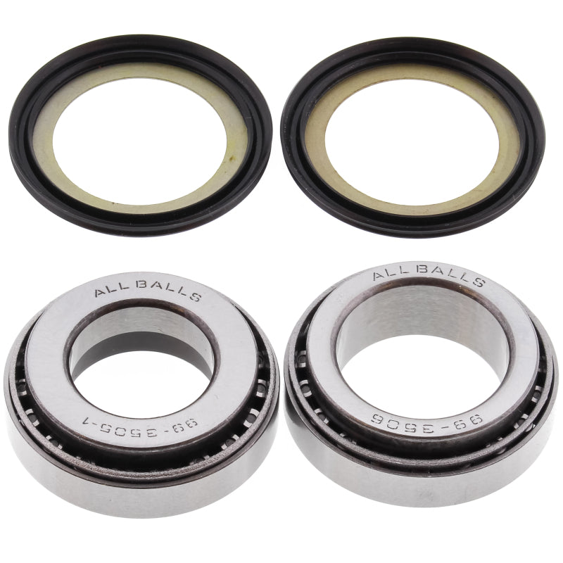 All Balls Racing 1973-1975 Yamaha TX500 Steering Bearing Kit - 22-1015