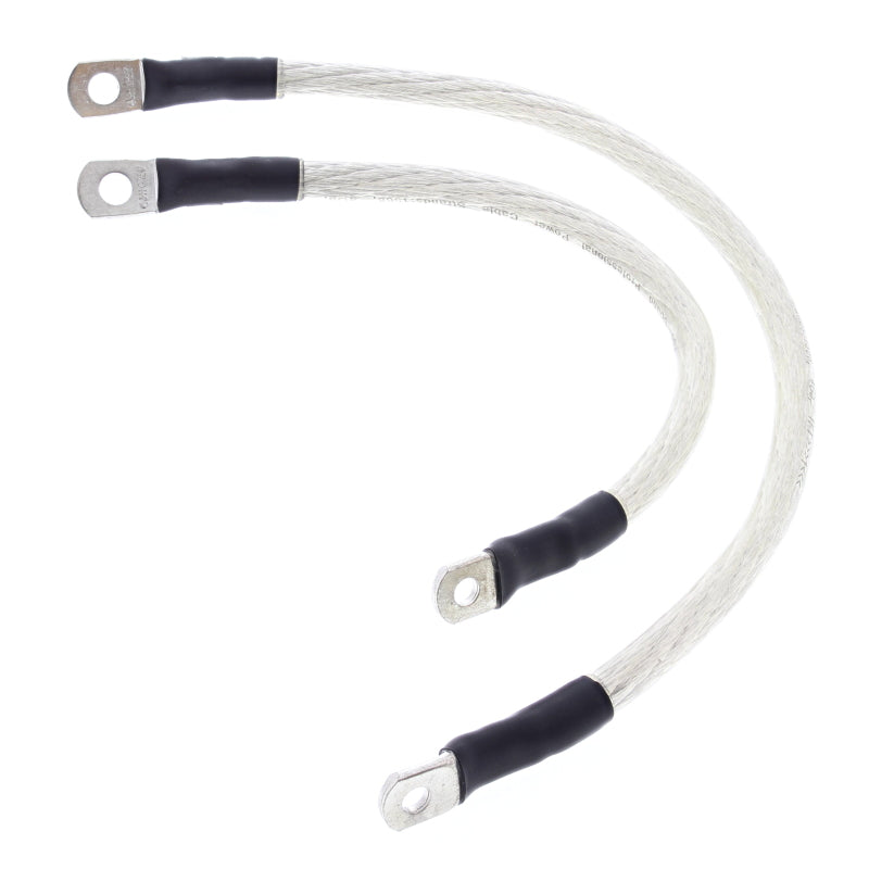 All Balls Racing 1981-1986 Harley-Davidson XL Battery Cable Kit Clear - 79-3010