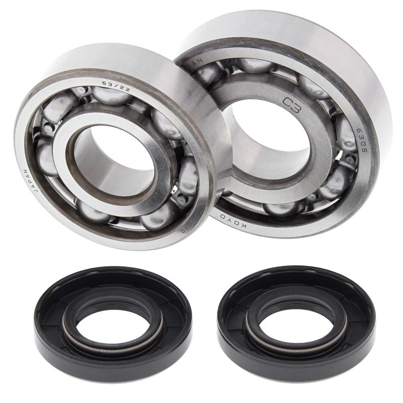 All Balls Racing 1985-1987 Kawasaki KX125 Crank Shaft Bearing Kit - 24-1007