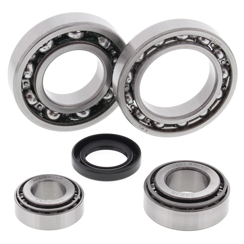 All Balls Racing 1986-1987 Kawasaki KLF300A Bayou Differential Bearing & Seal Kit Rear - 25-2019