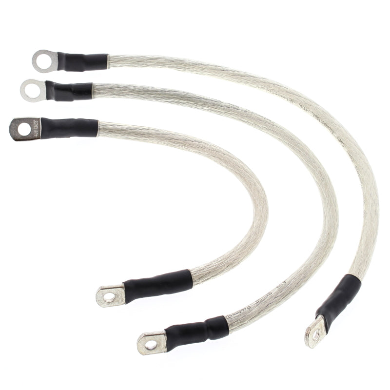All Balls Racing 1986-1988 Harley-Davidson FXR Super Glide Battery Cable Kit Clear - 79-3003